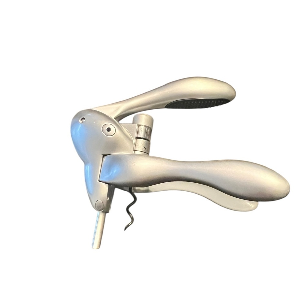 : Metrokane Original Silver Rabbit Lever Corkscrew Wine Opener🍷